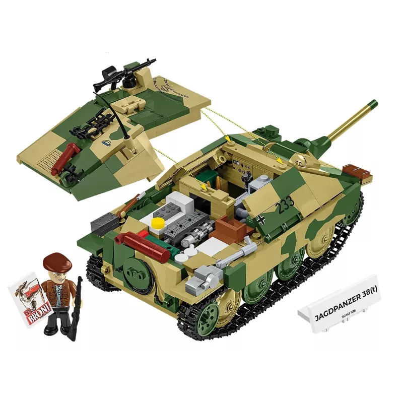 Stavebnica Cobi Blocks Jagdpanzer 38t Brave, 731 dielov