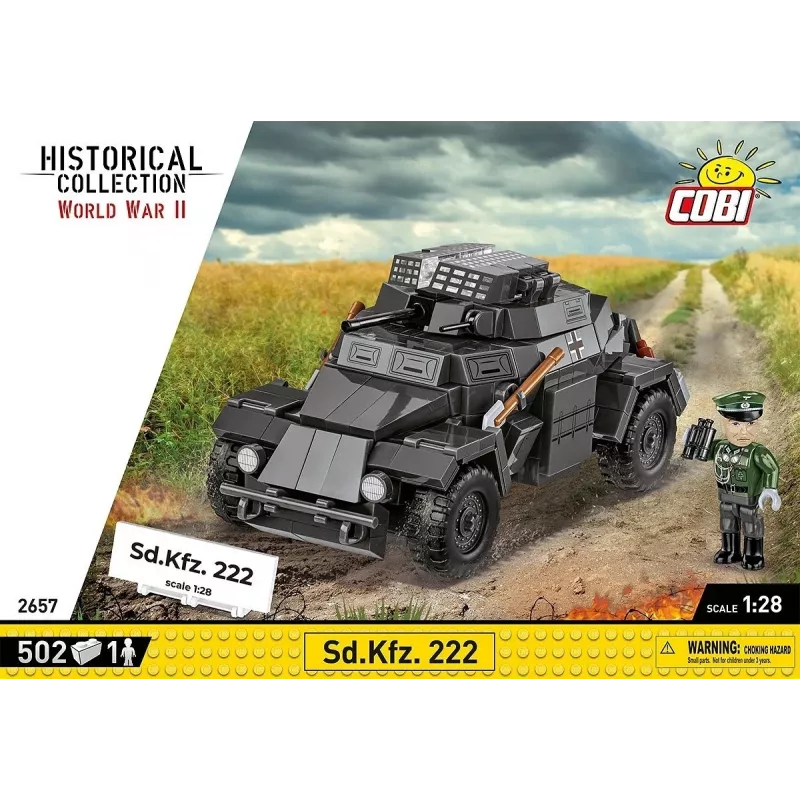 Cobi Blocks Sd.Kfz 222 stavebnica COBI-2657 — 502 kociek