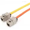 Keystone modul Digitus Cat. 6A tienený set s inteligentným správcom káblov 24 kusov