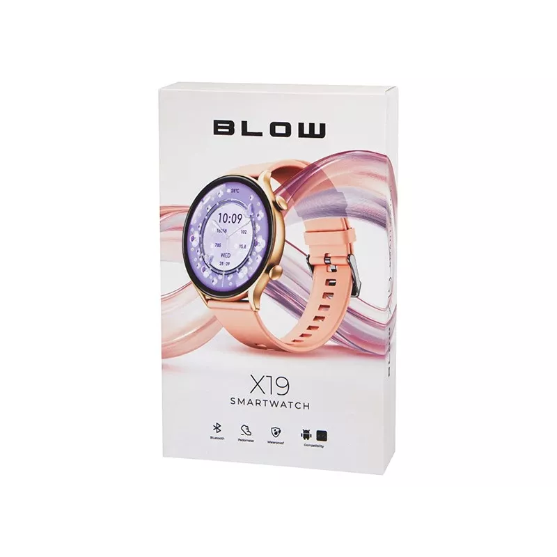 Smartwatch BLOW X19 Bluetooth ružová
