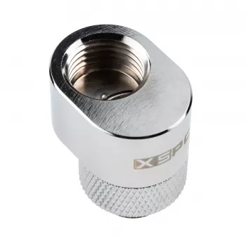 Kompresný rotačný offset fitting XSPC G1/4 7 mm offset, chróm