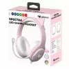 Headset Subsonic Spectra LED Gaming Headset Sweety ružová