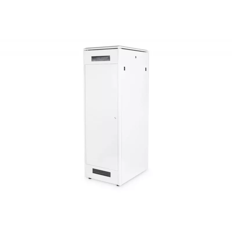 DIGITUS 36HE Unique sieťový rozvádzač 600x800mm sklenené dvere sivý