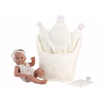 Vinylová bábika 40 cm od Llorens s realistickými črtami a mäkkým telom