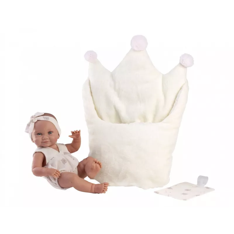 Vinylová bábika 40 cm od Llorens s realistickými črtami a mäkkým telom