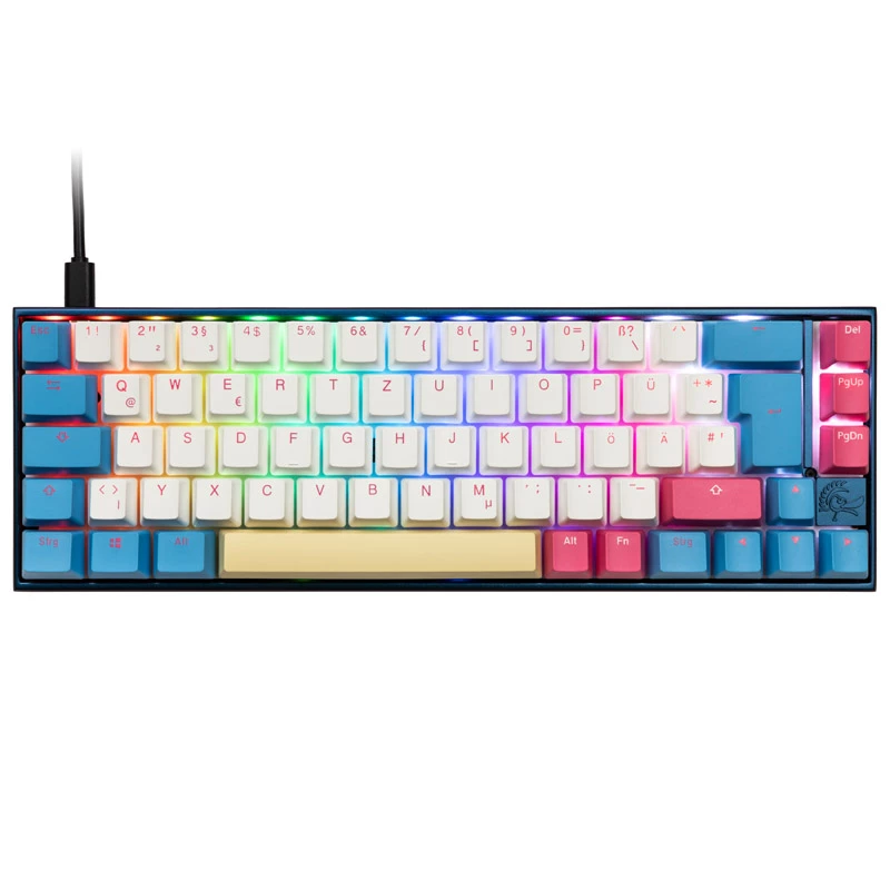 Mechanická klávesnica Ducky Mecha SF Limited Dawn Edition s RGB LED, spínače Cherry MX čierne