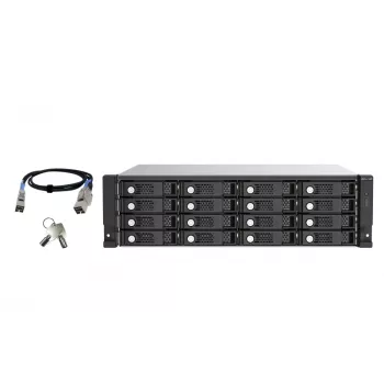 QNAP TL-R1620Sep-RP puzdro na HDD čierne, sivé 2,5/3,5 inch