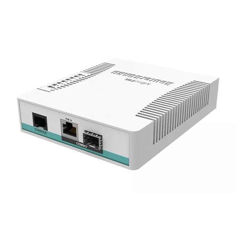 Mikrotik CRS106-1C-5S sieťový switch Gigabit Ethernet (10/100/1000) Power over Ethernet (PoE) biela