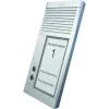 AGFEO DoorSpeak 2, káblový, IP33, hliník, hliník, stena, 115 mm