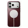 Kožené puzdro Nomad Modern pre iPhone 17 Pro Max (6,9 palcov) – bordová, koža+TPU+PC
