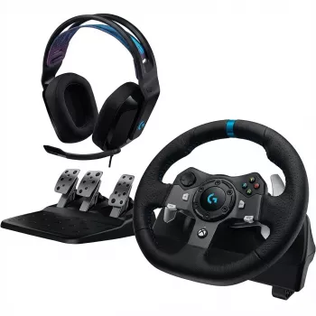 Logitech G G920 - volant a pedále - káblový (991-000551)