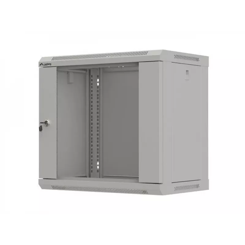Lanberg WF03-5309-10S rack 9U nástenný rack čierny