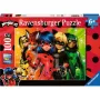 Detské puzzle Ravensburger – Ladybug en mission, 100 dielikov