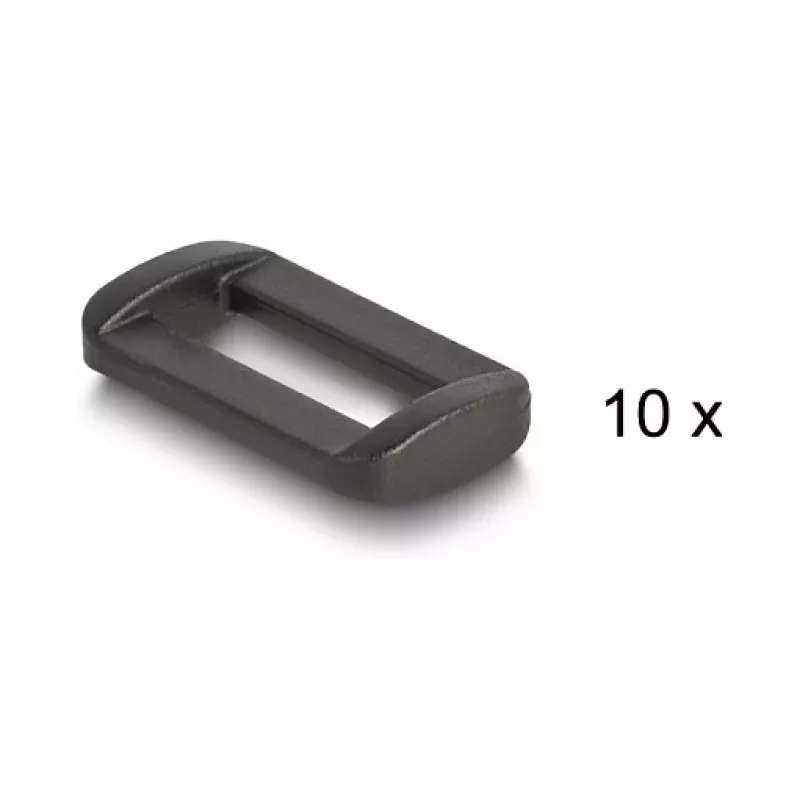 DeLOCK suchý zips 3 m x 20 mm čierny nylon