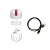 Beper P102ROB050 nabíjací sekáčik potravín cez USB, 0,25 L, 30 W, biely/červený
