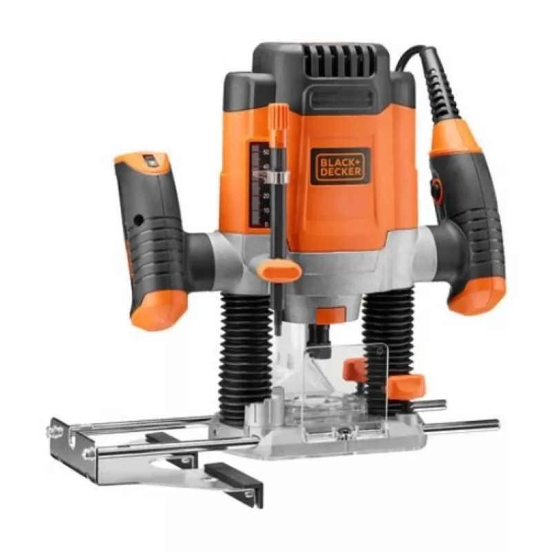 Horná fréza Black+Decker KW1200E 1200W 8000 - 28000 ot/min