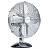 Stolný ventilátor Ravanson WT-7033N inox, priemer 33,5 cm, 35 W, 3 rýchlosti, 90° oscilácia, kovové puzdro