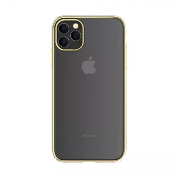 Ochranné puzdro tvrdé Devia Glimmer Series pre iPhone 11 Pro — zlatá, PC puzdro