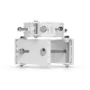 Ubiquiti UACC-Wave-AP-Micro-Mount montážny držiak na stĺp pre 4x Wave AP Micro, nerezová oceľ, stĺp 25–76 mm, biely