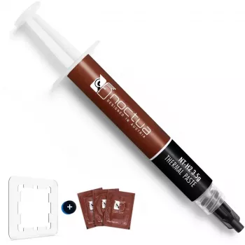 Noctua NT-H2 3.5G AM5 EDITION teplovodivá pasta 3,5 gramu vrátane teplovodivá pasta tesnenie NA-STPG1 a 3x čistiaca handrička
