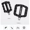 Rockbros 2017-12CBK Nylon pedálová sada na bicykel - čierna