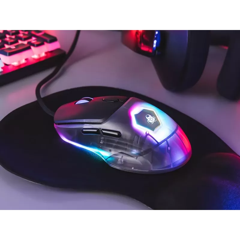 Myš Tracer 47400 Gamezone Neon RGB USB