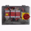 PV kombinátorová skriňa HiSmart NV822300 DC 3 vstupy - 3 výstupy IP66 prípojná skriňa pre solárne systémy