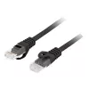 Sieťový kábel LANBERG PCU6-10CU-1000-BK Cat6 U/UTP RJ-45 10 m čierny