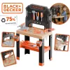 Detská hracia pracovná stolová súprava SMOBY Black & Decker model 2025 s nástrojmi a príslušenstvom