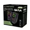 Reproduktor ESPERANZA BAILA 6 W káblový stojanový reproduktor, 6 W RMS, 160–20000 Hz, 3 Ω, USB & 3,5 mm, pár