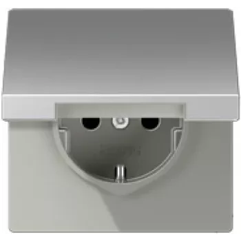 Jung SCHUKO zásuvka 16A 250V sklopný kryt AL 1520 KL AN (AL1520KLAN)