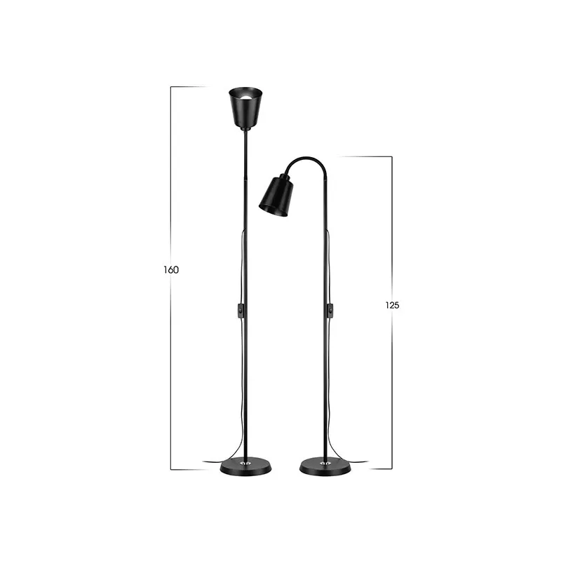 Stojacia lampa TRACER Lucia TRAOSW47347 LED výškovo nastaviteľná