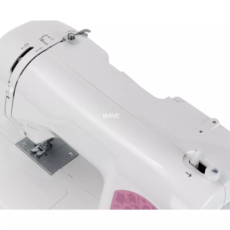 Singer 6699 šijací stroj, elektronický, biela, ružová