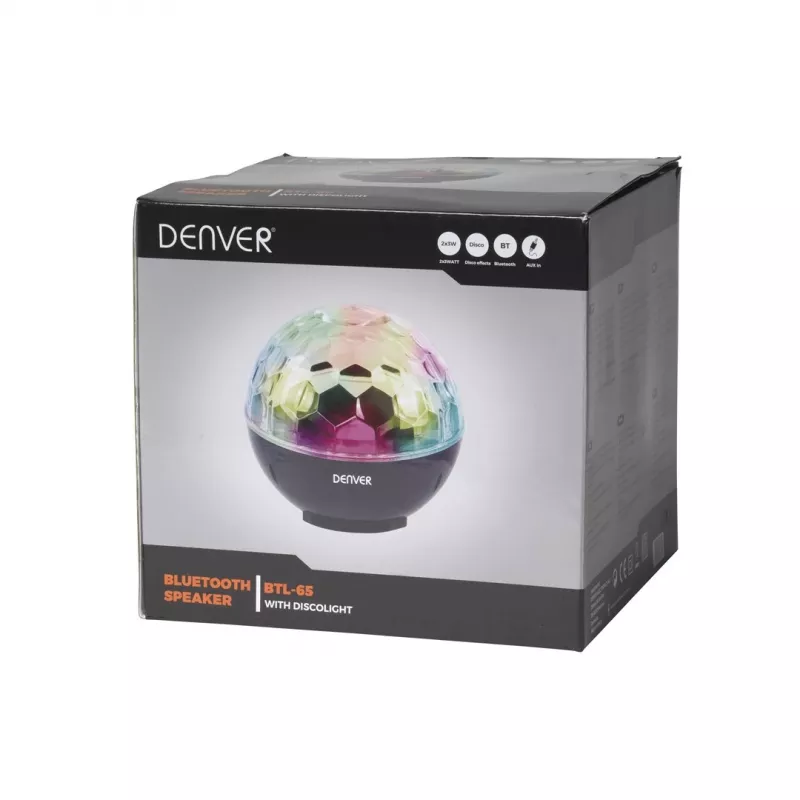 Bluetooth reproduktor Denver BTL-65 čierny
