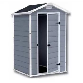 Plastový sklad Keter S 1457 0043 jednodverový čierna strecha 1280x940x1960 mm