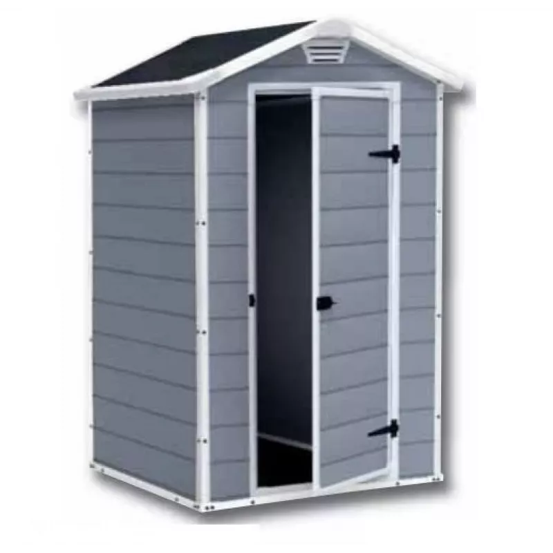 Plastový sklad Keter S 1457 0043 jednodverový čierna strecha 1280x940x1960 mm