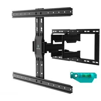 Nástenný držiak na TV ONKRON SM6L-B pre 32–90 palcové televízory, čierny, pevne naklápateľný, univerzálna kompatibilita VESA