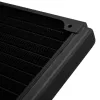 Radiátor XSPC TX360 Ultrathin — 360 mm, čierny