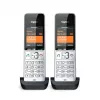 Gigaset COMFORT 500HX duo analógový/DECT telefón identifikácia volajúceho čierny, strieborný