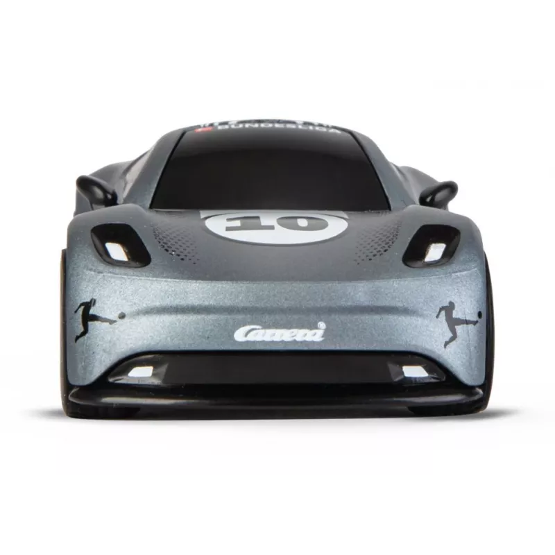 RC auto Bundesliga Mini RC 1:43 sivá