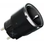 Smart zásuvka Shelly Wave Plug S Z-Wave 800 čierna — inteligentná zásuvka Z-Wave 800, 230 V/12 A, 2500 W, meranie výkonu