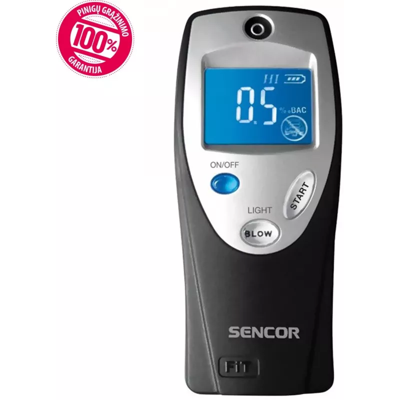 SENCOR SCA BA02 alkohol tester dychu