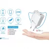 Alcasa PCA-W003W nabíjačka pre mobilné zariadenia biela (PCA-W003W)