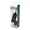 VAKOSS USB hub TC-234UX — 4-portový USB 2.0 hub, DC napájanie (5 V, 1 A), čierny