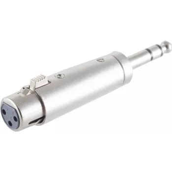 6,3 mm stereo XLR spojka ShiverPeaks 55035 — audio adaptér konektor