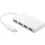 MicroConnect USB3.1CUSB3 viacportový adaptér USB-C, rozbočovač so 4x SuperSpeed USB 3.0