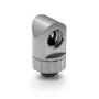 90° otočná rúrková armatúra BitsPower Artemis — platinium gray, model BPM-AT90R-PG