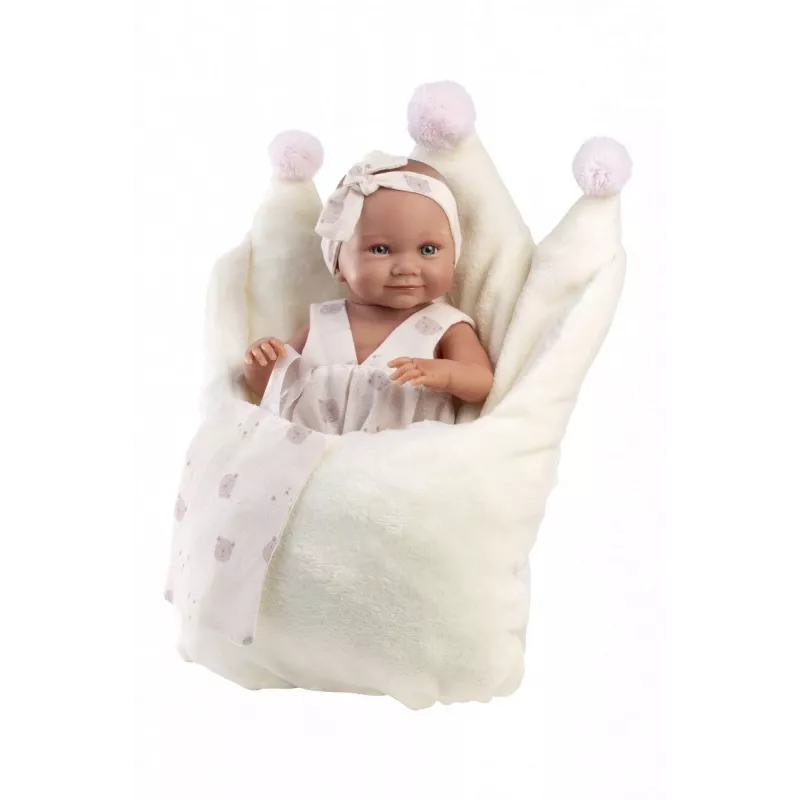Vinylová bábika 40 cm od Llorens s realistickými črtami a mäkkým telom