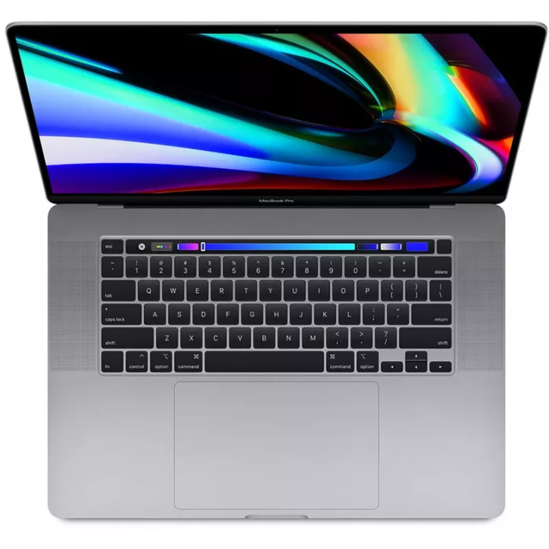 Notebook Apple MacBook Pro 16 inch (2019) — Intel Core i9 9880H, Radeon Pro 5500M, 64 GB RAM, 1 TB SSD, 3072 × 1920, Space Grey