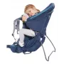 Detský nosič batoh Deuter Kid Comfort Pro, modrý, polyamid, max. 22 kg, slnečná clona, bočné vrecko